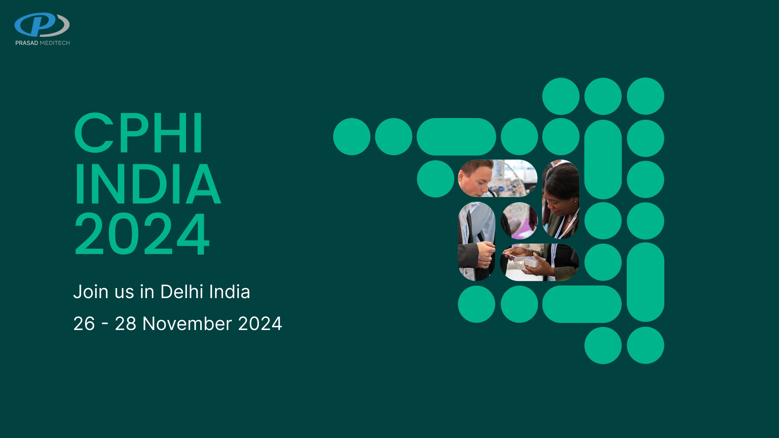 Prasad Meditech at CPHI India 2024: Join Us in Delhi!.
